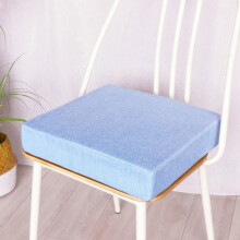 Almofada Tatami de Veludo com Base de Madeira Maciça