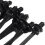 Nylon Push Mount Car Dome Cable Zip Tie, 162mm Length, 40 Pcs, Black 7