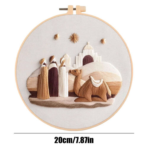Pastorales religiöses Stickset für Anfänger 2