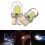 20Pc LED T10 W5W COB SMD CANBUS Silica Bright White License Light Bulb 4
