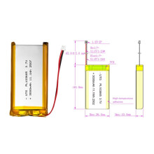 4Pcs for Heltec V4 3.7V Lipo Battery 3000Mah PL103665 Lithium Battery Li Polymer Batteries for T114 V2 LoRa 32 V3