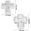 Cross Box Silikonform 1 st 2