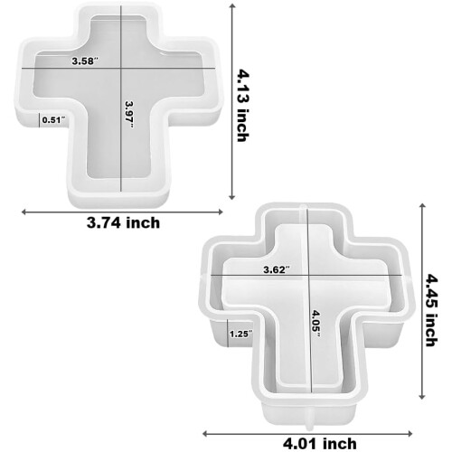Cross Box Silikonform 1 st 1