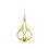 HTHJSCO embroidery scissors small vintage sharp 1 piece 2