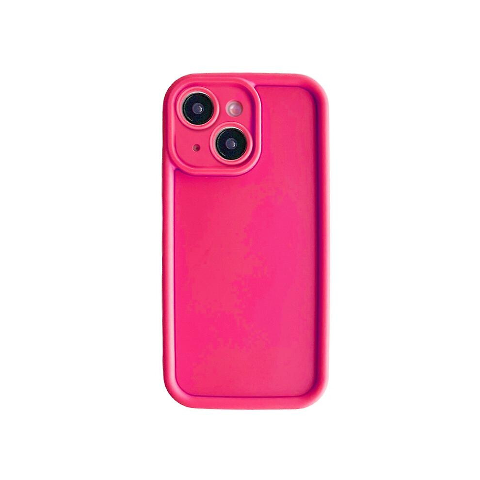 Compatible Iphone Xs Max Fine Hole Shockproof Frame Frosted Tpu Phone Case:rose Red 4327262187109