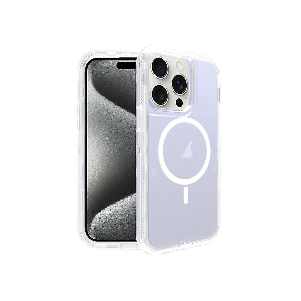 Compatible Iphone 12 Shockproof Magsafe Magnetic Phone Case:transparent 3443154365699