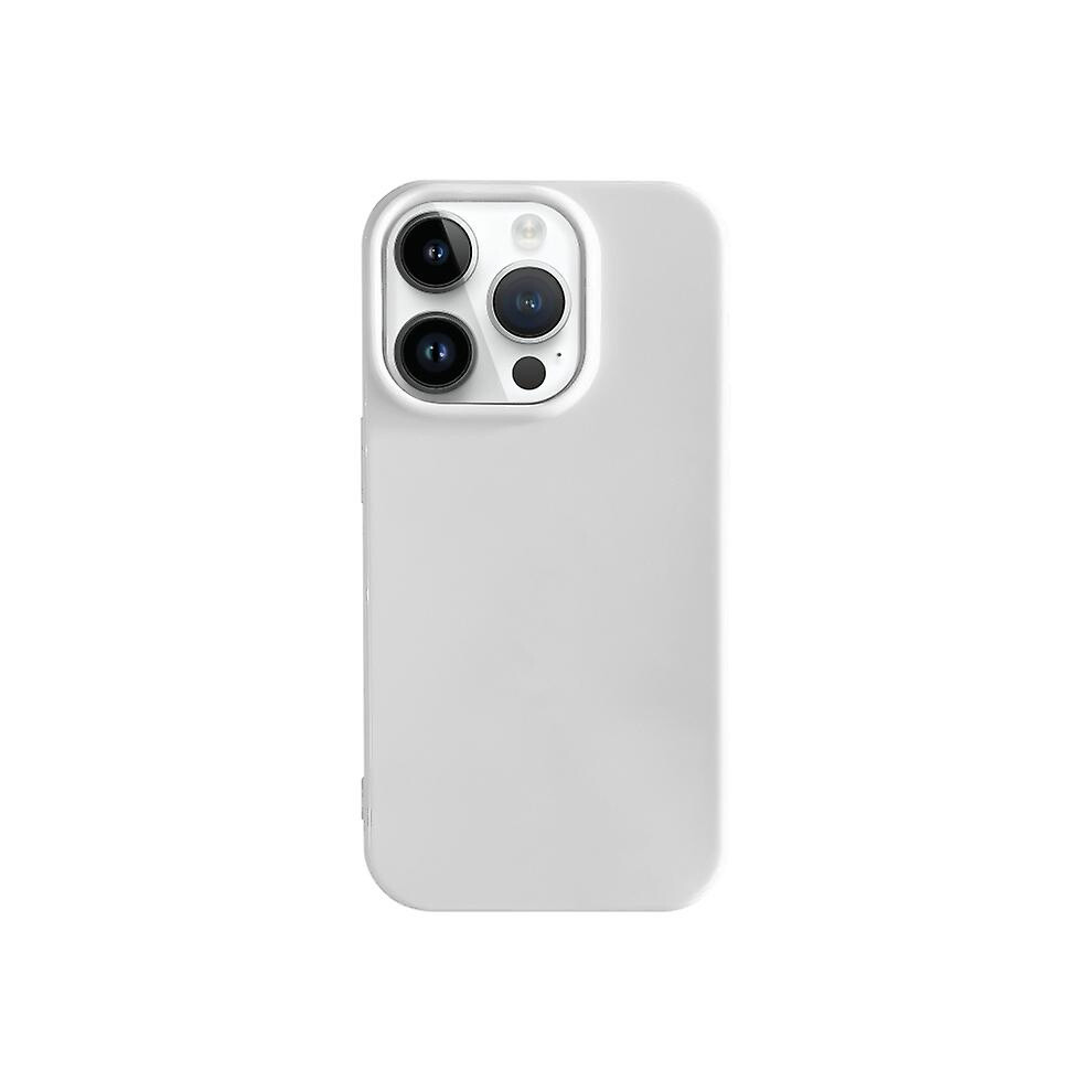 Compatible Iphone 11 Shockproof Solid Color Tpu Phone Case: White 3779492109467