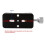 2X Small Dual-Purpose Dovetail  Guide Mirror Guide Rail Slider Astronomical Telescope Accessories Black 4