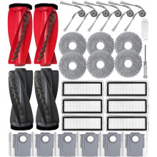 Ersatzteil-Set kompatibel mit Roborock Qrevo Serie – Hauptbürsten, Filter, Wischmops & Mehr