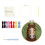 DAMAI Punch Needle Kit Brown Horse 20x20cm 2