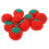 Almofada de tecido para agulhas e alfinetes – Algodão vermelho 5