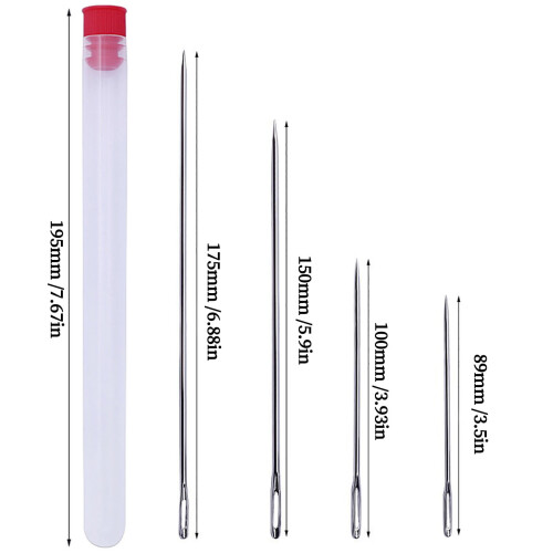 Long Sewing Needles Heavy Duty 20 Pack 17.5 cm 1