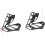 2pcs Seashell Drawer Handle Cast Iron White Decorative Cupboard Pull Creative Delicate Design 3