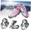 2pcs Seashell Drawer Handle Cast Iron White Decorative Cupboard Pull Creative Delicate Design 6