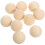 Drevené remeselné gule khaki 5 cm 10 ks 5