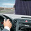 Car Windshield Sun Shade Telescopic Foldable Sunblock Cover 4