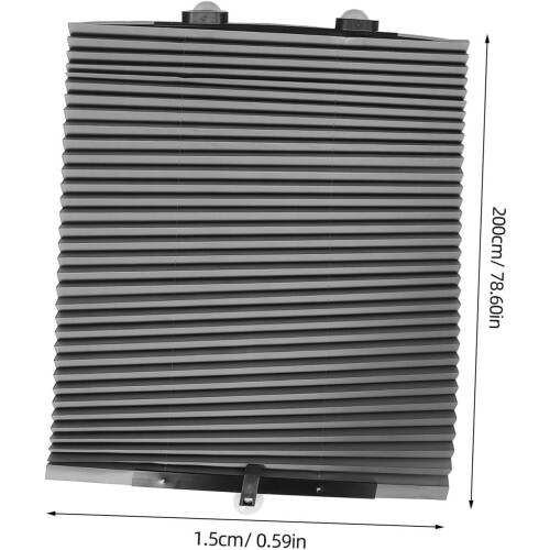 Automatic Retractable Car Sunshade 65Cm Front Windshield Shade UV Protection Vehicle Sunshade 1