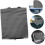 Automatic Retractable Car Sunshade 65Cm Front Windshield Shade UV Protection Vehicle Sunshade 7