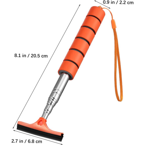4pcs Car Squeegee Window Squeegee Windshield for Car Window Cleaning Brush Rear View Mirror Squeeze Tool 2