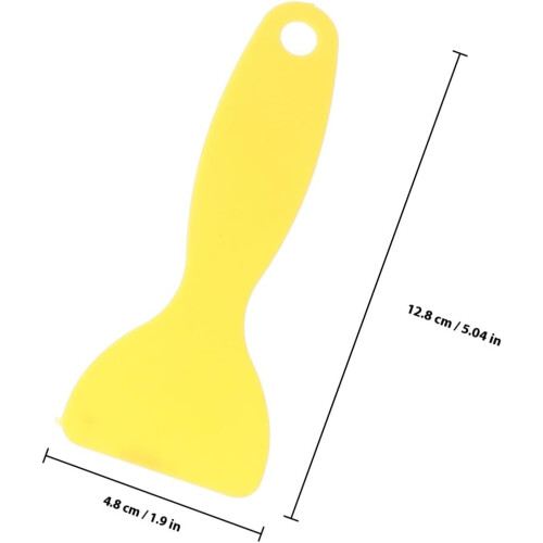 Car Vinyl Wrap Scraper and Auto Film Squeegee 4pcs Set (2 Small + 2 Large) Thickened Plastic Wrapping Scraper Tools 1