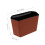 Vehicle-Mounted Trash Cans Orange Removable and Multipurpose 2