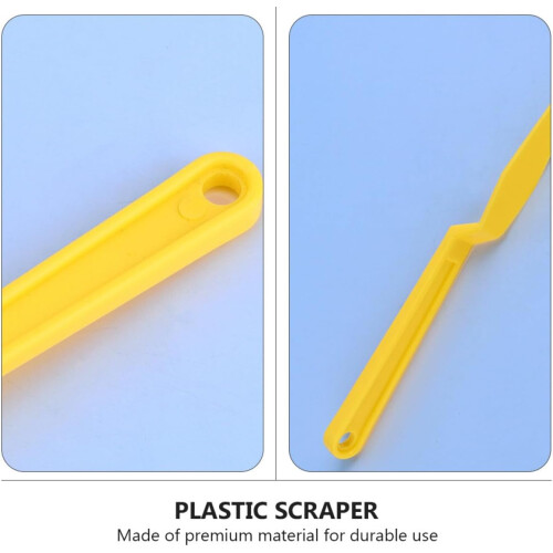 2pcs Auto Wrapping Tool Sturdy Plastic Squeegee Scrape Off Bubbles Cut Film Edge-Closing Tool 1
