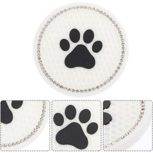 Γάτα Paw Coaster Bling Car Cup Coaster για ποτά σε αντιολισθητική θήκη ποτηριού αυτοκινήτου 2