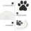 Γάτα Paw Coaster Bling Car Cup Coaster για ποτά σε αντιολισθητική θήκη ποτηριού αυτοκινήτου 8
