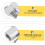 2pcs Pneumatic Fitting Connectors Rotating Joints for Water Hose Pneumatic Tools 8