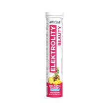 Elektrolity Beauty 20 tabletek ananas kwas hialuronowy biotyna witamina C