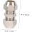 4pcs Conectores Pneumáticos Conector Traqueal Latão Útil 6