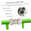 4pcs Conectores Pneumáticos Conector Traqueal Latão Útil 7