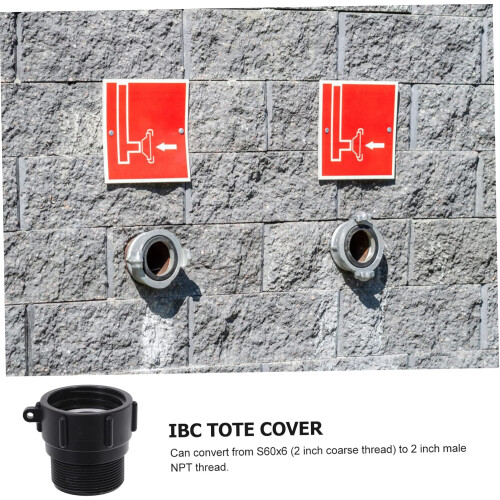 Water Tank Connector IBC Tote Adapter Gasket for Inner Thread to Outer Thread Converter 1