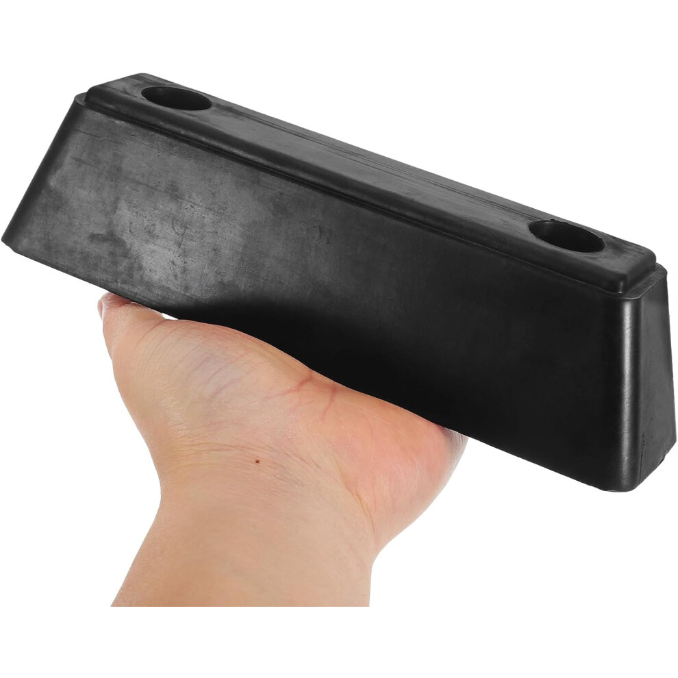 Rubber Bumper Block 20.5Cm For Truck Trailer Rear Protection High Impact Resistant Rear Bumper Guard Strip Suitable Black 5455468515521