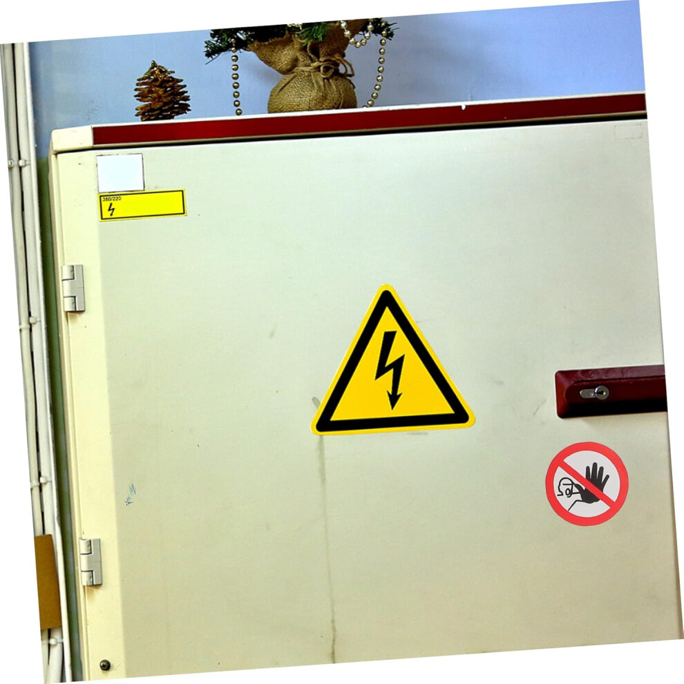 80Pcs No Entrance Warning Sticker Sign Adhesive No Entrance Warning Labels For Indoor Safety Not Enter Sticker For Caution 8686962976496