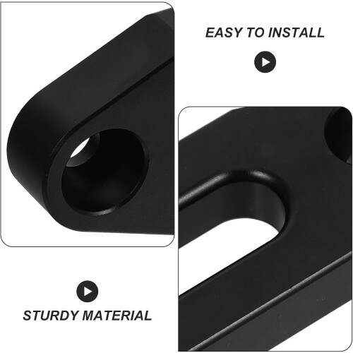 Guide-câble de treuil en nylon 124 mm, guide-câble en aluminium 2