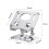 Draagbare en 360 graden draaibare tabletstandaard Silver 6