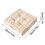 Square Meditation Pillow Thick Tufted Floor Cushion 2