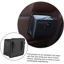 Sac poubelle de porte à suspendre, poubelle de voiture pliable, panier à déchets automobile pour portière latérale