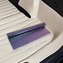 Película autoadhesiva de fibra de carbono para carrocería de automóviles que cambia de color
