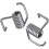 30pcs Spring Tensioner for Printer Belt Strong Spring Printer Accessories for Belt Tension 5