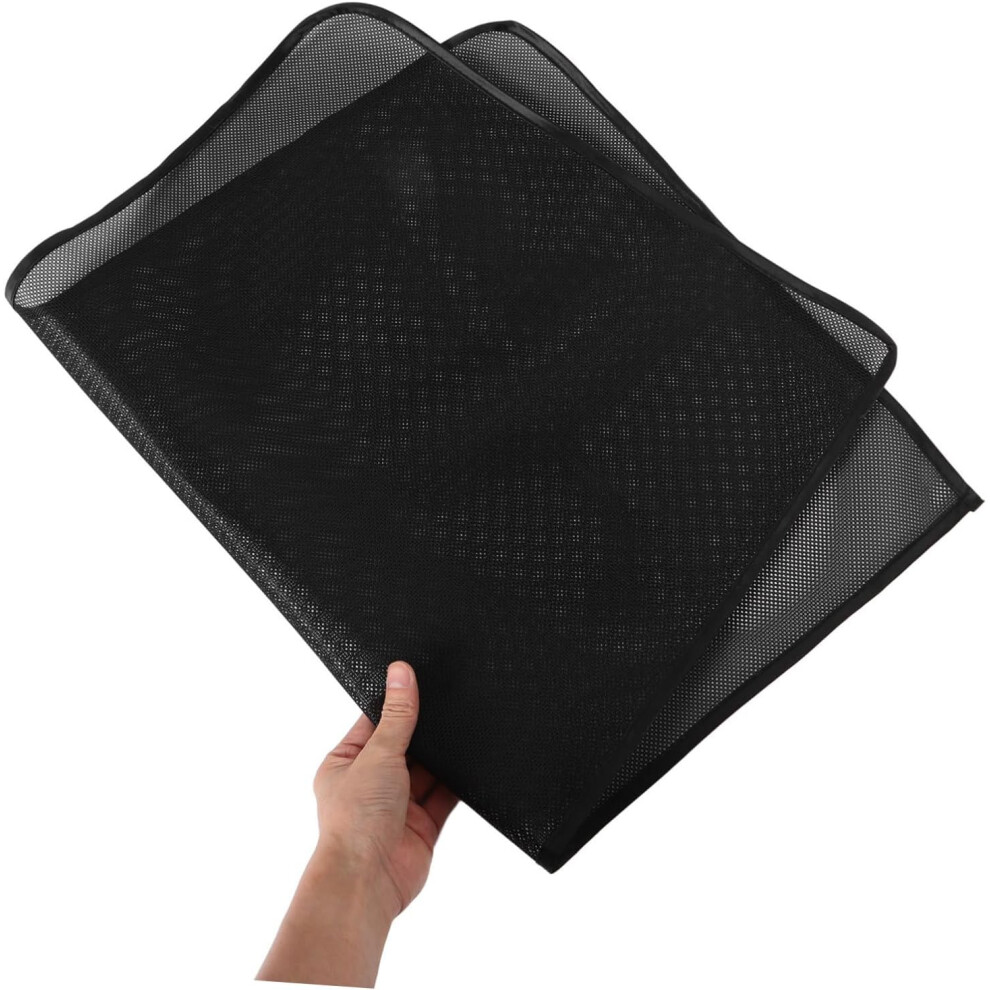 Magnetic Car Side Window Sunshade With 5D Carbon Fiber Mesh Thickened Rear Window Shade 8781025048650