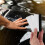 2pcs Car Vinyl Wrap Squeegee Tool Kit White Mini Scrubbing Pad 5