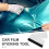 2pcs Car Vinyl Wrap Squeegee Tool Kit White Mini Scrubbing Pad 8