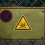 4pcs Poisoning Warning Stickers 100mm Triangular Self-adhesive Safety Signs 6