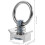 10pcs L Track Tie Down Anchors com aneis tóricos e molas de prata 4