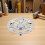 piastre grigliate cave, design ergonomico, materiale ABS resistente e robusto, bianche, ideali per feste e cene. 6