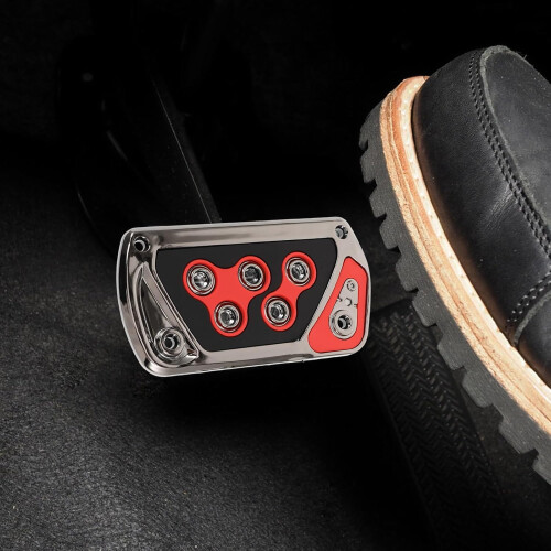 Set di cuscinetti per pedale del freno e acceleratore per auto con cambio manuale e automatico. 2