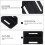 100 protections d'angle en plastique 46 mm x 2 mm 3