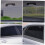 Car Window Sun Shade Mesh Rear Side Window Cover 2Pcs Black 5